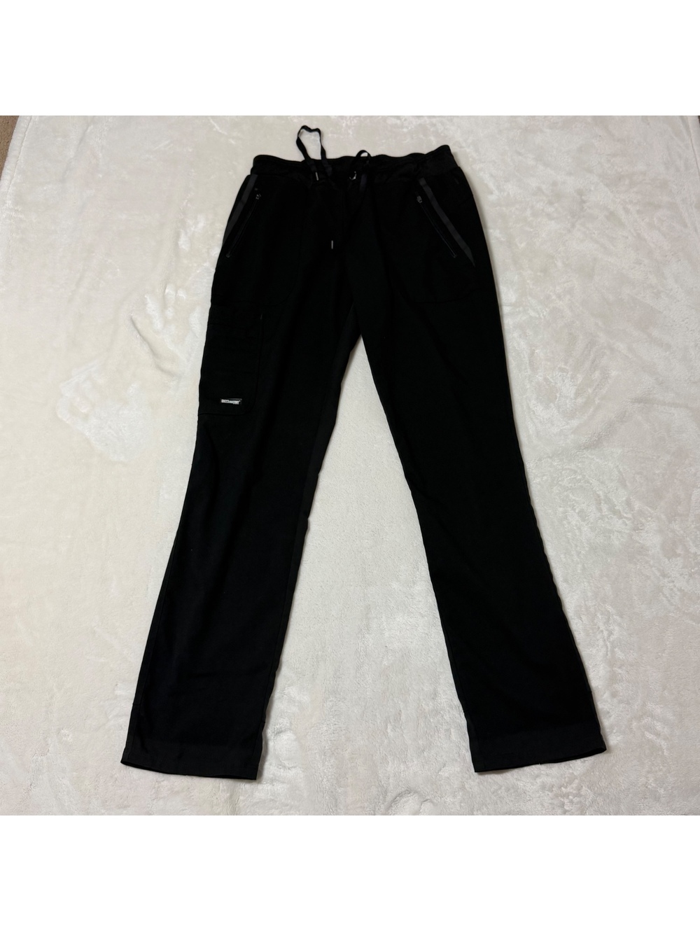 Grey’s Anatomy Women’s Size M Black Scrub Pants Stretch Medical Nursing Workwear